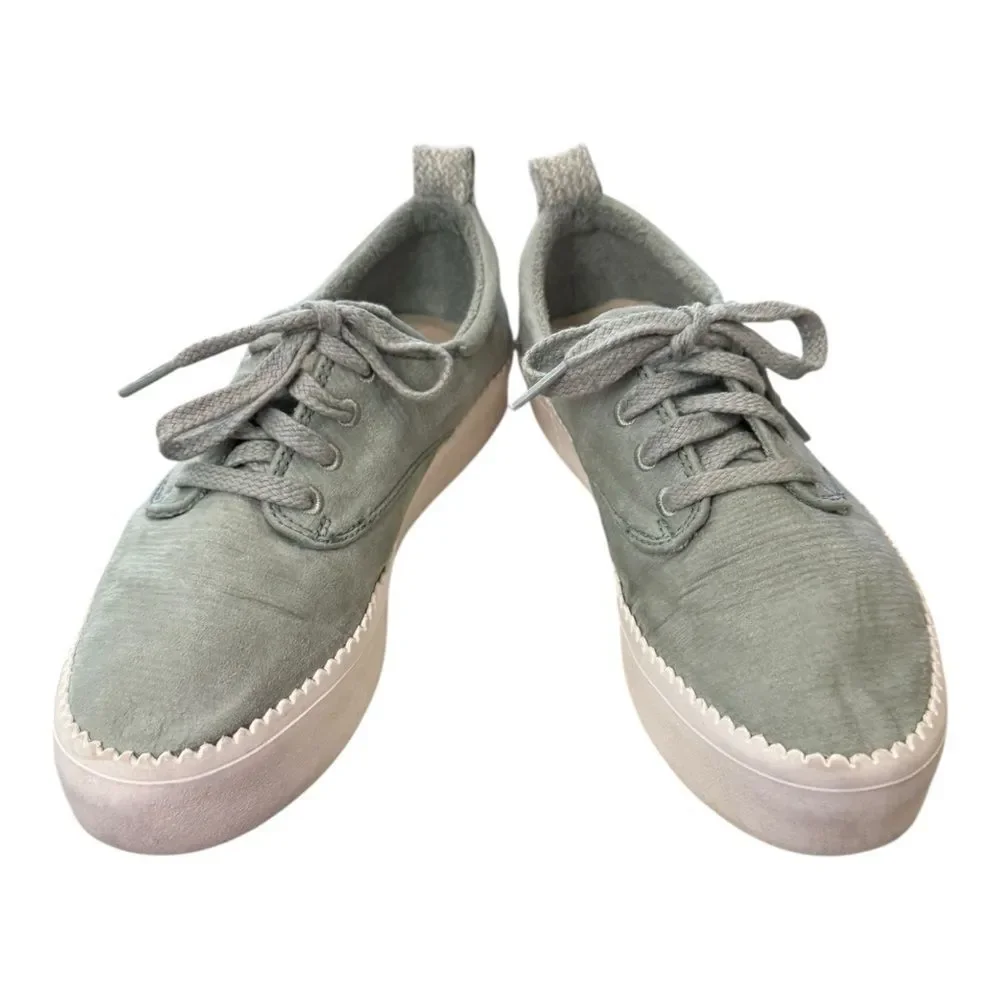 Roxy Surf Shaka Women's Mint Green Platform Sneakers 6